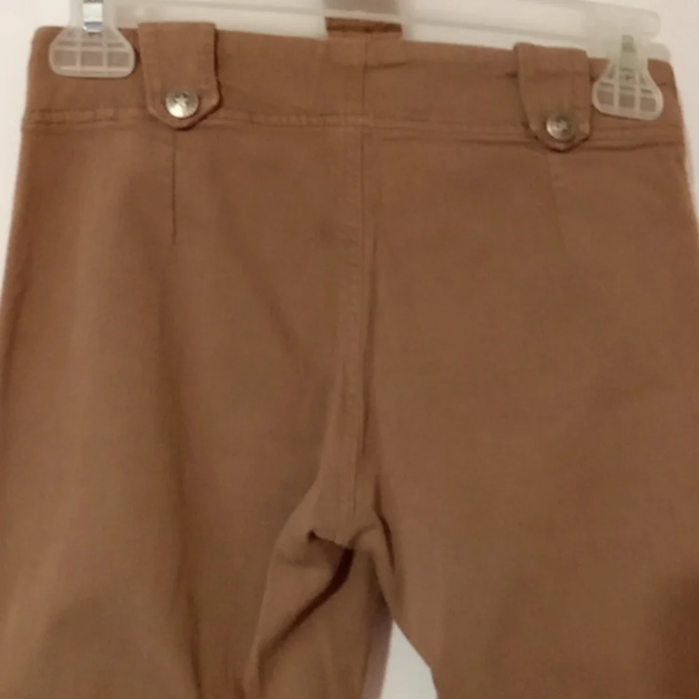 Rare🔥Vintage Hard Tail Button Fly Capri Pants wom - Picture 5 of 7